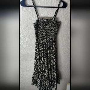 Angie Women’s Floral Maxi Dress Size M Boho Summer Dress 90s Style